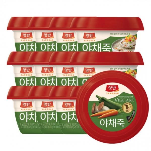 동원 양반 야채죽 285g 12개