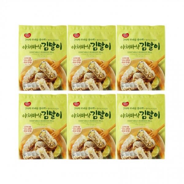 동원 야채 바삭 김말이 700g 6개