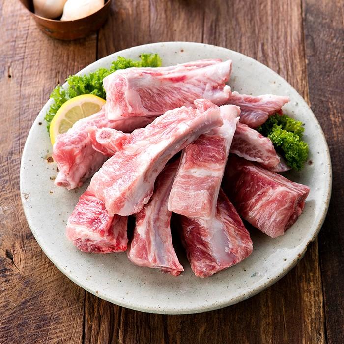 한돈 냉장 등갈비 500g x 4 국내산 프리미엄 대용량 모임 추천
