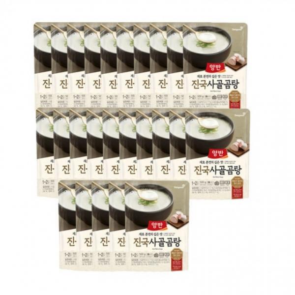 진국 사골곰탕 500g 25개