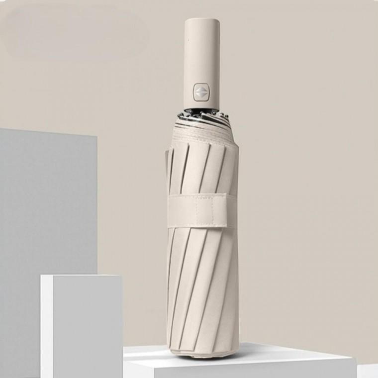 UV 자외선 차단 심플 컬러 3단 암막 자동 우산 12K 양산 양우산 휴대용 미니우산