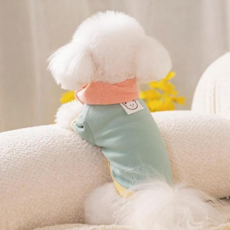 베이직 소프트 티셔츠 반려견 옷 강아지 실내복 강아지옷