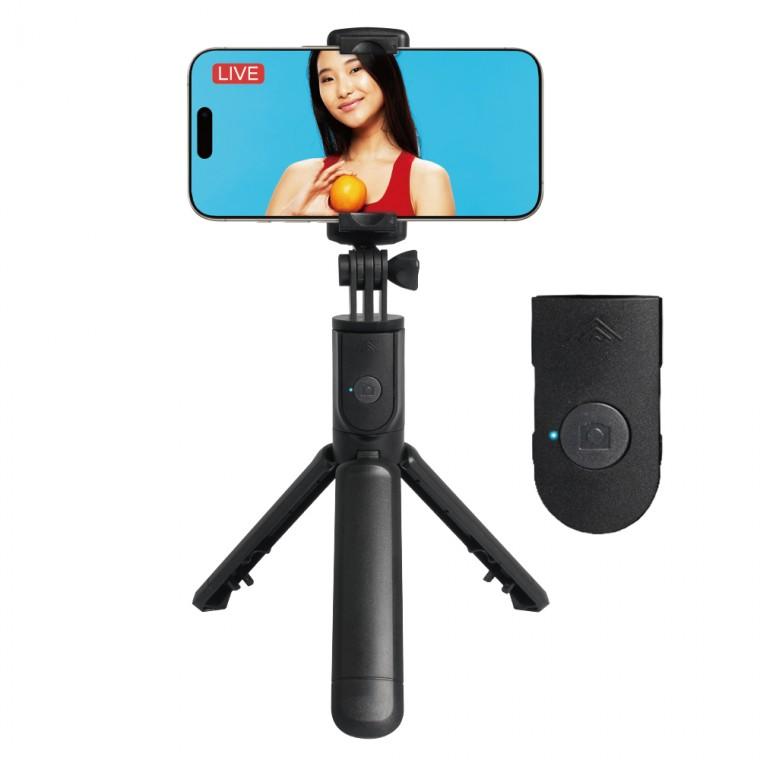 휴대폰 무선 블루투스 삼각대 셀카봉 2세대 가로세로 360도 회전
