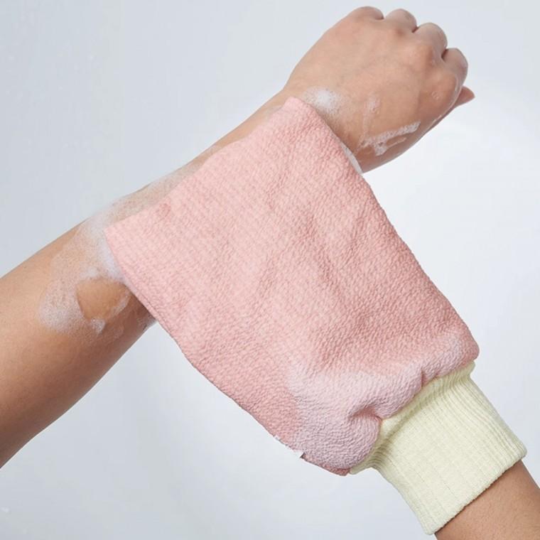 각질 제거용 때밀이 장갑 바디스크럽 샤워용 색상랜덤