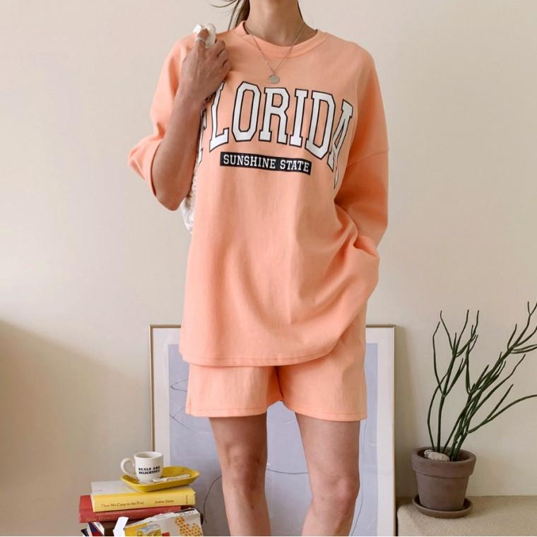 빅사이즈 플로리다 박시 트레이닝세트