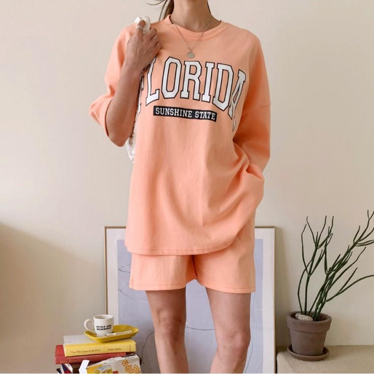 빅사이즈 플로리다 박시 트레이닝세트
