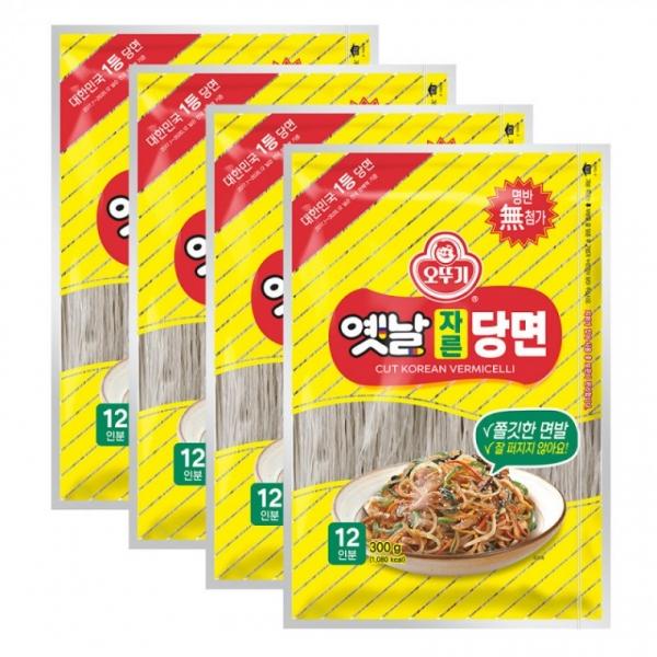 오뚜기 옛날자른당면(국내) 300G x 4개