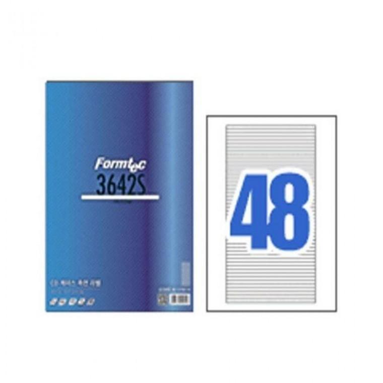 폼텍 CD케이스용라벨(LQ-3642S/48칸/20매)