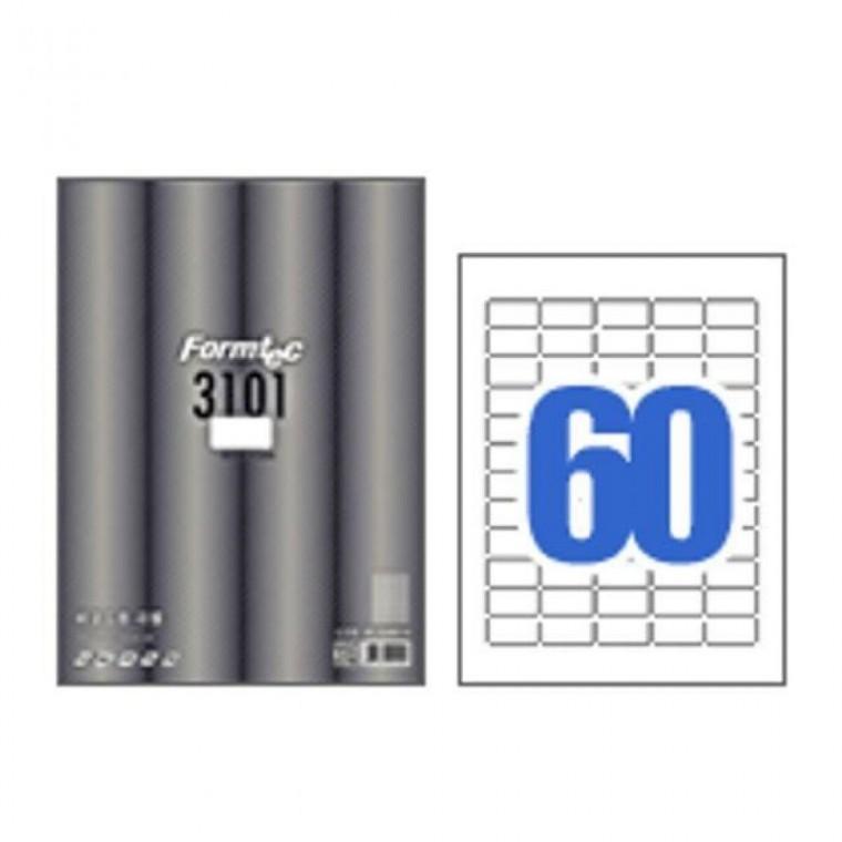 폼텍 바코드용라벨(LQ-3101/60칸/20매)