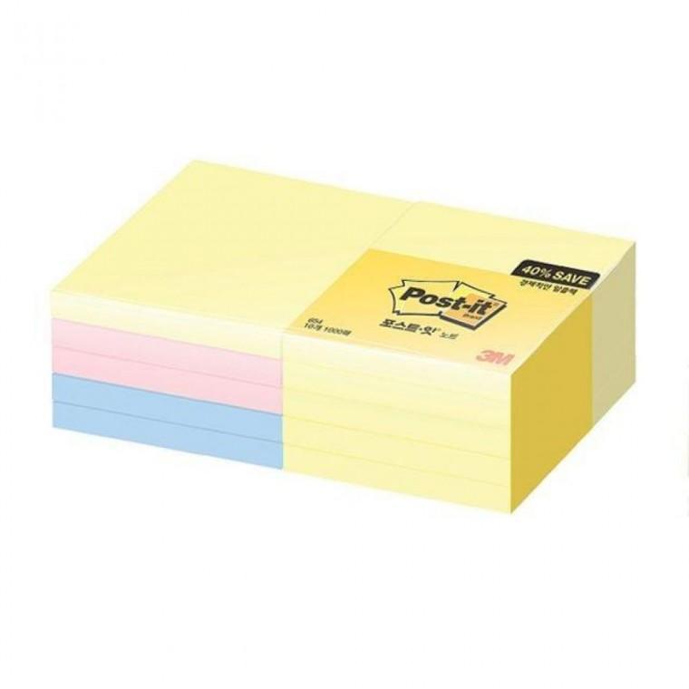 3M 알뜰팩 654-10A 76X76mm (5527)