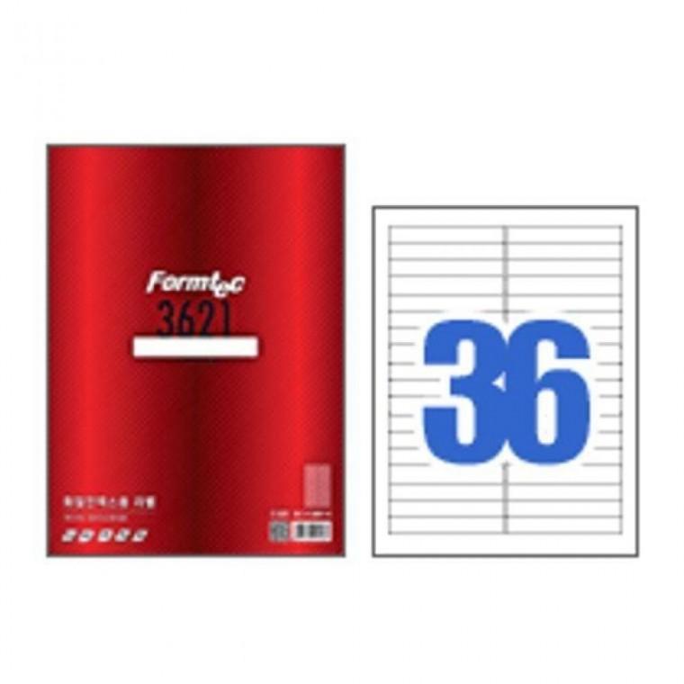 폼텍 화일인덱스라벨 (LS3621/36칸/100매)