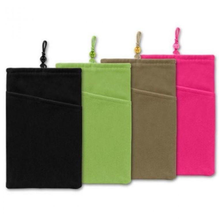 구슬 잠금장치 보조 배터리 파우치 VELVET POUCH 외장 하드 다용도