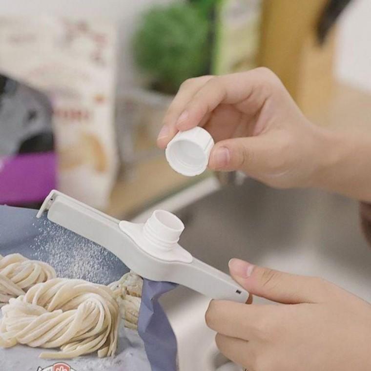 리필 세제 주방 가루 비닐팩 프레쉬 밀봉 이중 실링캡 식품 보관 과자 시리얼 봉지 쿠킹
