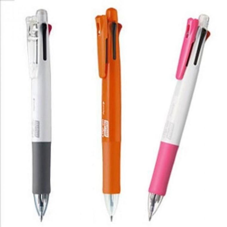 (제브라)볼펜+샤프/클립온멀티/B4SA1/0.7mm (색상랜덤)