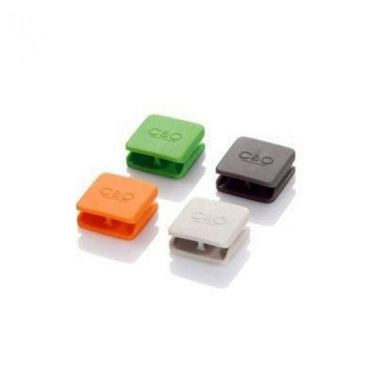 심플한 사무 용품 케이블 클립(S) (OR. IV) 줄감개 정리 시스 맥스