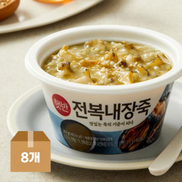 즉석밥 즉석밥 전복내장죽267G 8개