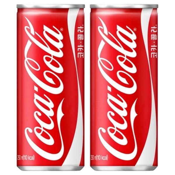 코카콜라 250ml x 60캔 (30캔x2박스)