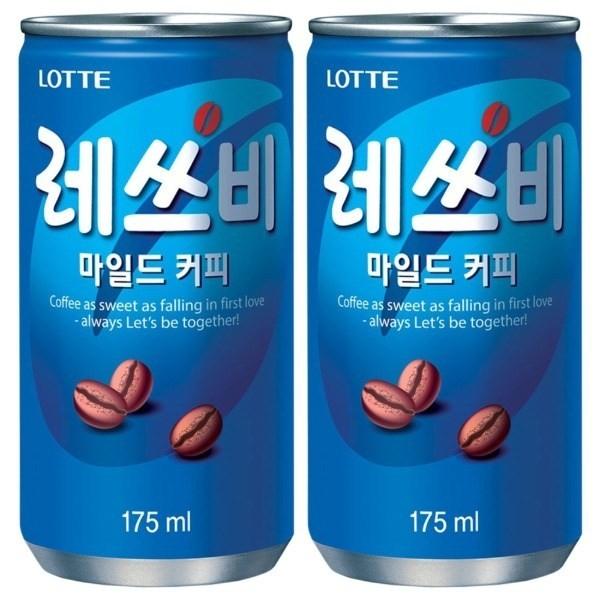 롯데 레쓰비 마일드 175ml x 60캔 (30캔x2박스)