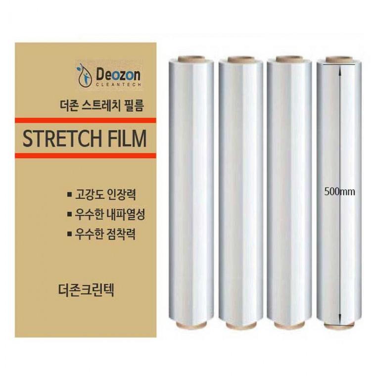 스트레치 필름 20mic X 350m x 4Roll 포장랩 더존크린텍