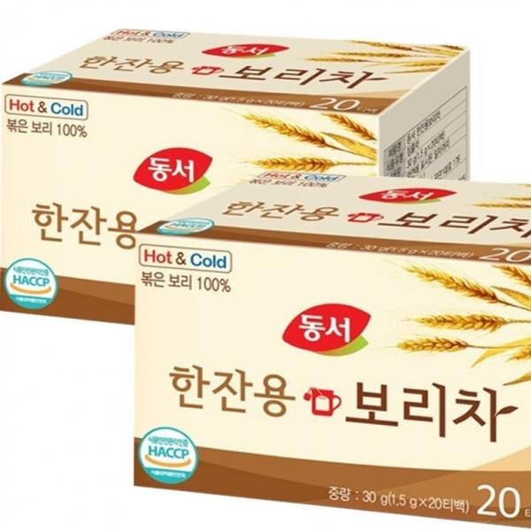 동서 한잔용 보리차 1.5g x 40개입 (20개x2개)