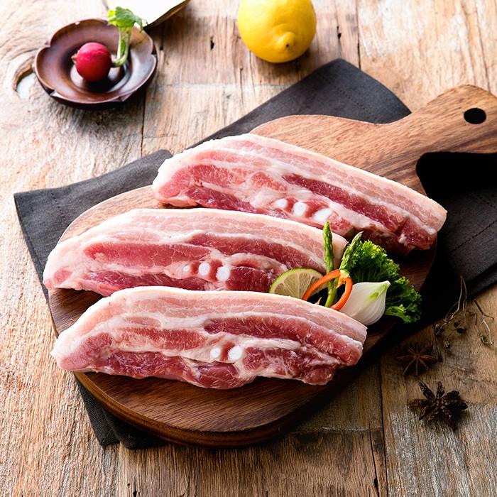 집에서 즐기는 프리미엄 한돈 냉장 삼겹살 벌집구이용 300g x4팩