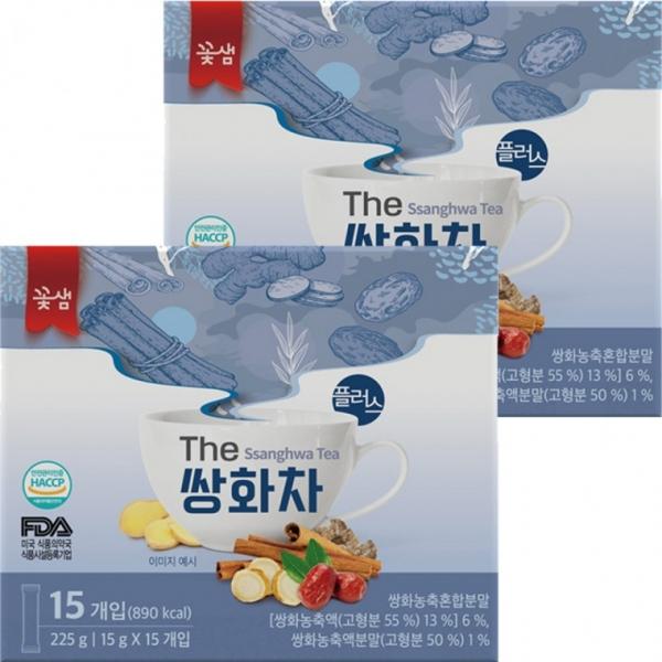 꽃샘 쌍화차플러스 30T(15T x 2개)
