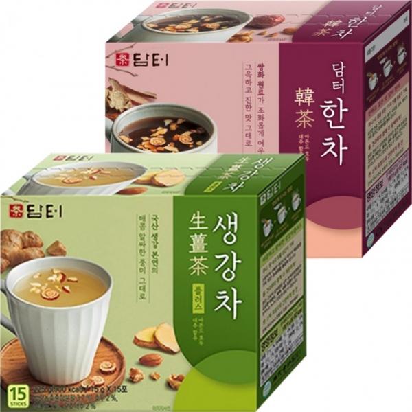 담터 생강차 15T+한차 15T