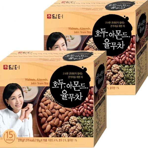담터 호두아몬드 율무차 30T (15T x 2개)
