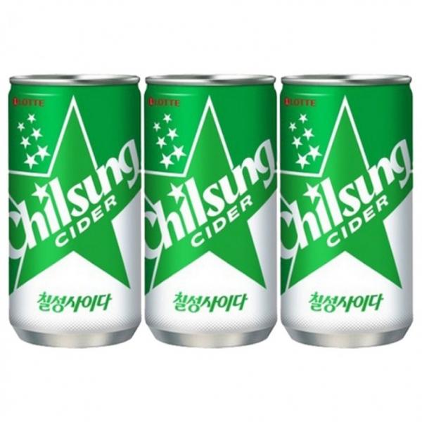 롯데 칠성사이다 190ml x 60캔 (30캔x2박스)