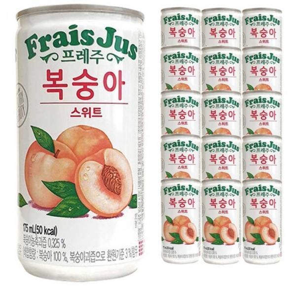 일화 프레주 스위트 복숭아 175ml x 60캔 (30캔x2박스)