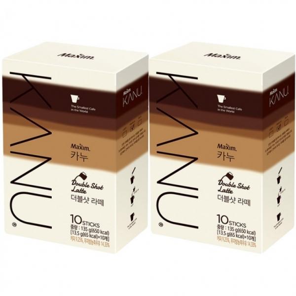 카누 더블샷라떼 20T(10T x 2개)