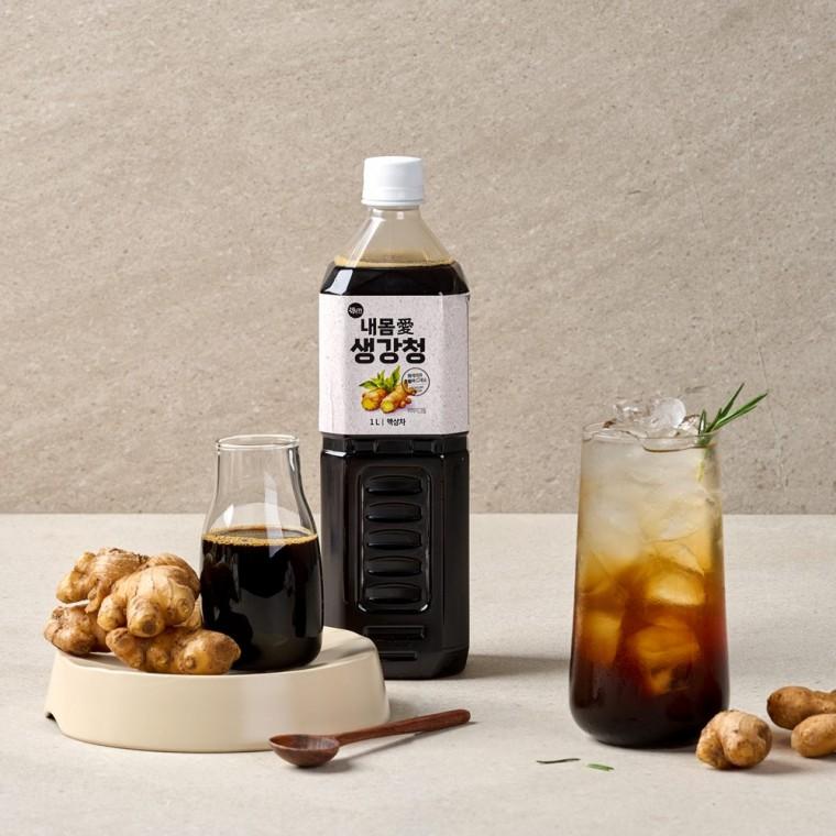 고품질의 재료로 만든 내몸애 생강청 1000ml 2병
