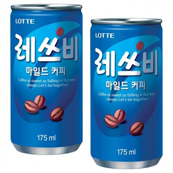 롯데 레쓰비 마일드 175ml x 60캔 (30캔x2박스)