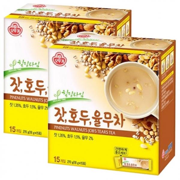 오뚜기 잣호두율무차 30T(15Tx2개)