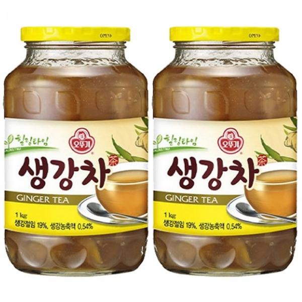 오뚜기 생강차 2kg(1kg x 2병)