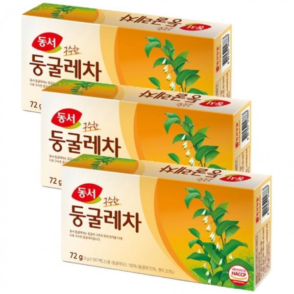 동서 둥굴레차 4g x 54T 식수용 (18개입x3개)