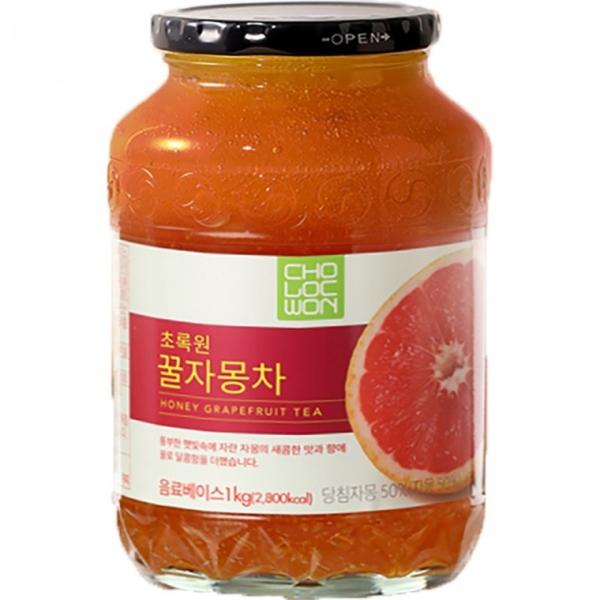 초록원 꿀자몽차 1Kg