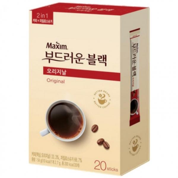 맥심 오리지날 부드러운 블랙 20T