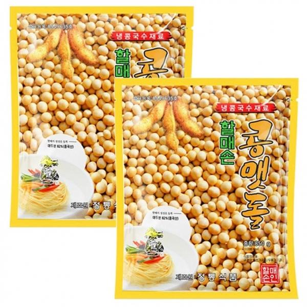 할매손 콩맷돌 콩국물가루 850g x 2개 콩국수용