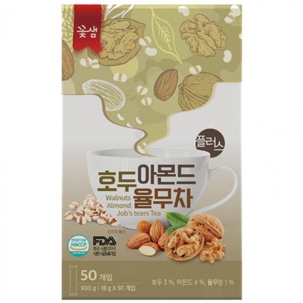 꽃샘 호두아몬드율무차 플러스 50T