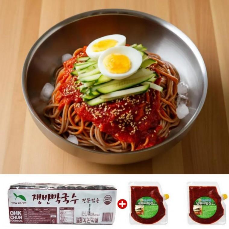간편 비빔 막국수 사리 양념장 10인분 세트 업소용