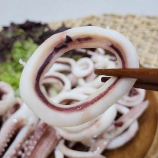냉동 손질 오징어링 200g
