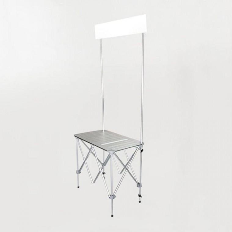 행사용 간이 가판대(40x70cm) 이동식 진열대 홍보선반 전시대