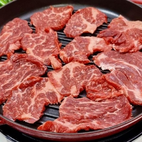 소고기 세트 1kg 토시살 갈비살 우삼겹 부채살