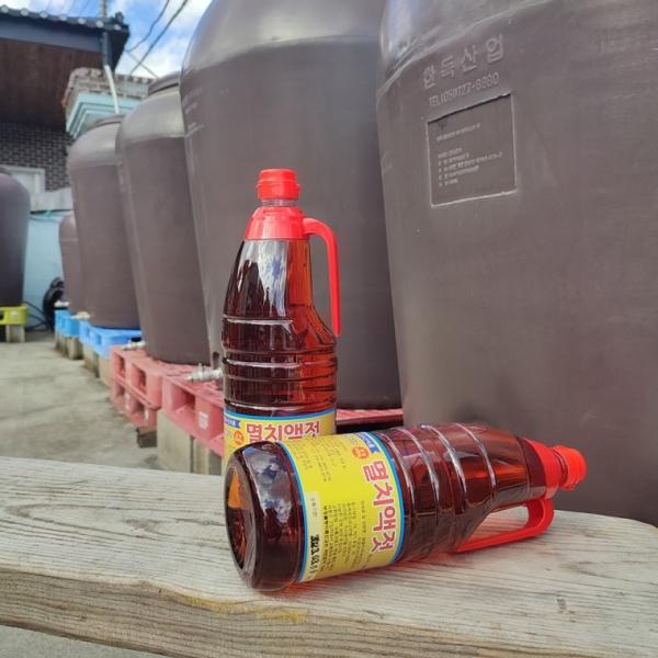 김장재료 남해 멸치액젓 진젓 1.8L