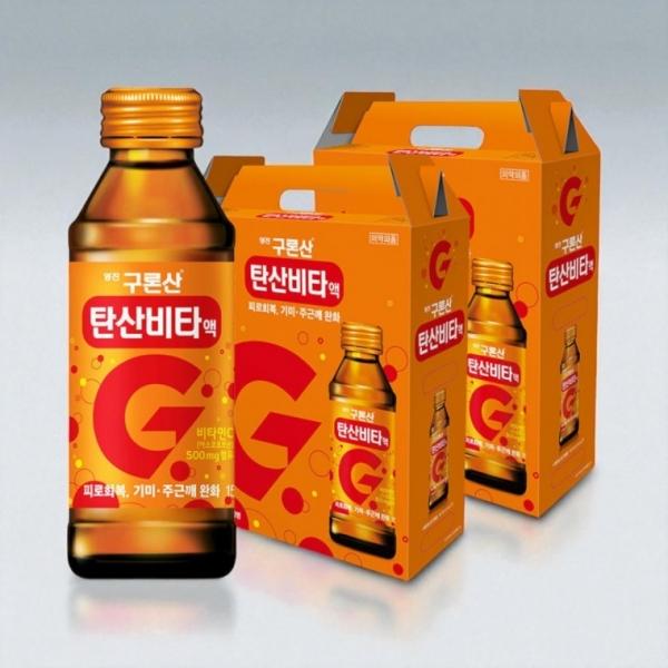 구론산 탄산비타액 150ml x 40p 비타민음료 드링크 청량한 음료