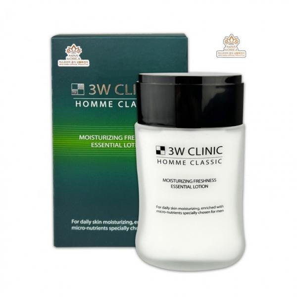 3W 클리닉 옴므 클래식 에센셜 남성로션 150mL