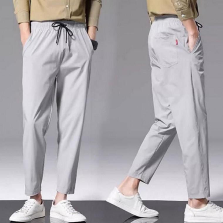 통바지 팬츠 냉감 데일리 여름 아이스 밴딩 남자 쿨링