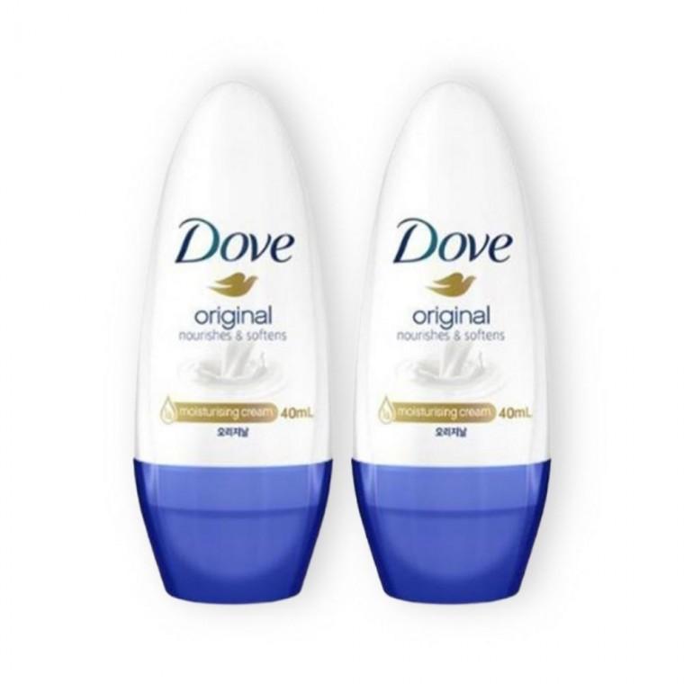 도브 데오드란트 롤온 오리지널 40ml 2개
