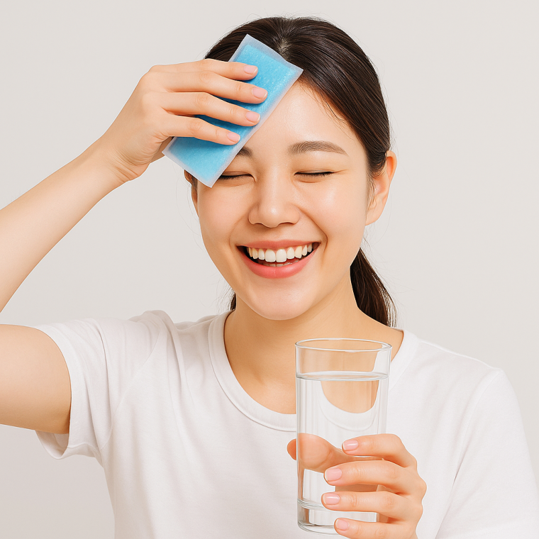 여름 이마쿨패치 쿨링 붙이는쿨팩 아이스패치 10매